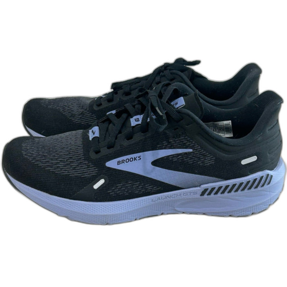 Brooks Shoes Sneakers Women's Size 8.5M Black Lavender Running Launched GTS - Picture 5 of 12